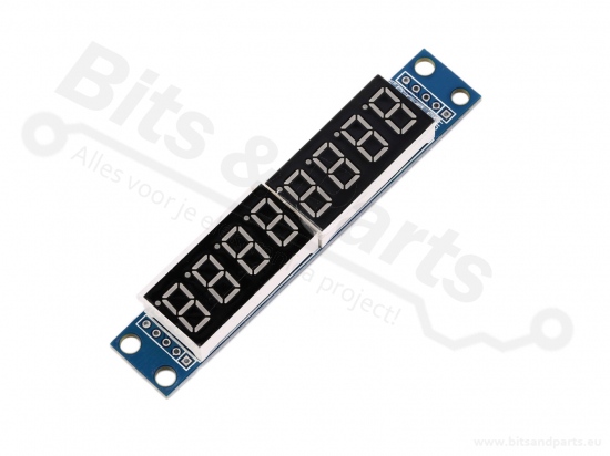 Digit display 8-digit 7-segments MAX7219 red (digital tube)